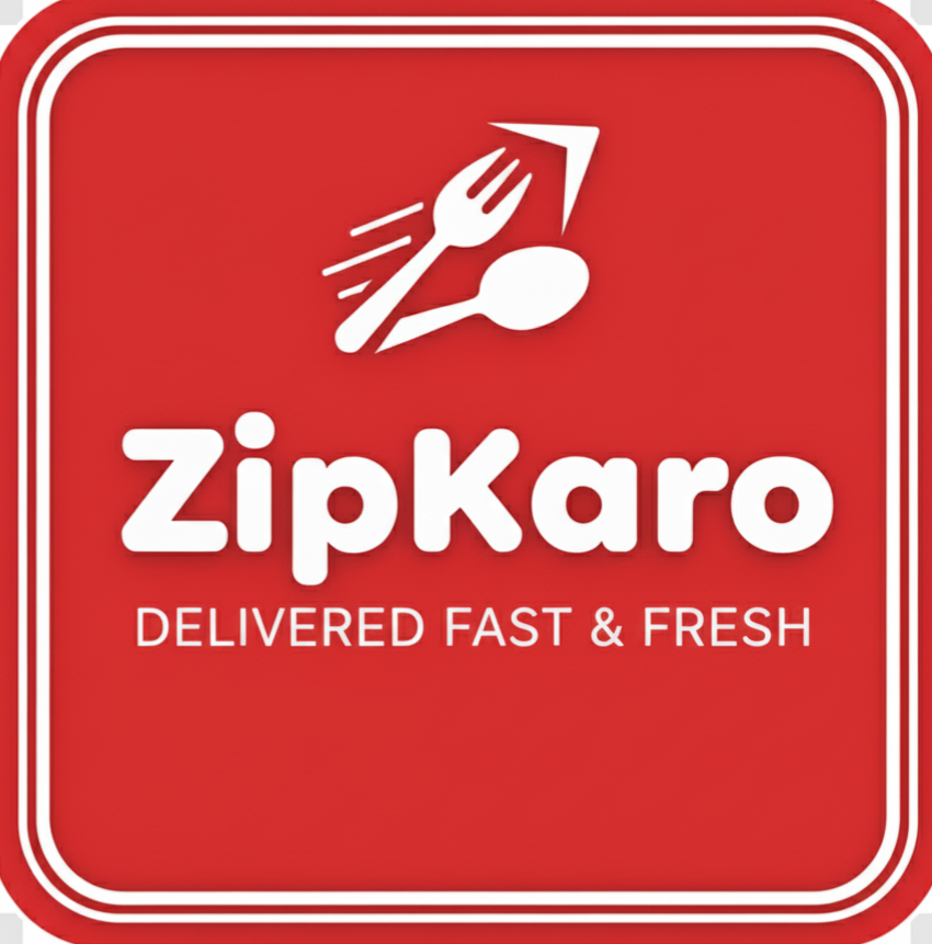 ZipKaro Korutla - Food Delivery App Logo